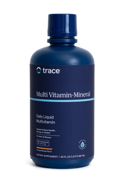 Maisto papildas TRACE MINERALS skystas multivitaminų ir joninių mineralų kompleksas imunitetui 887ml